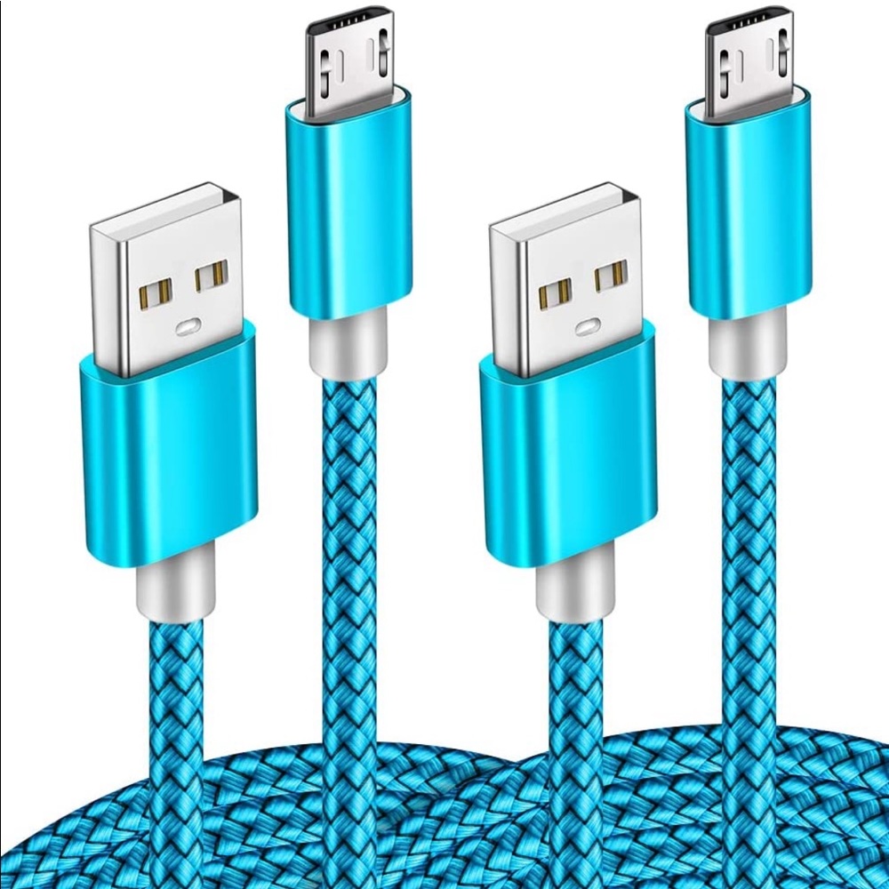 - Micro USB Cable 2pack 6ft Android Charger Cord Fast Quick Charging for S…